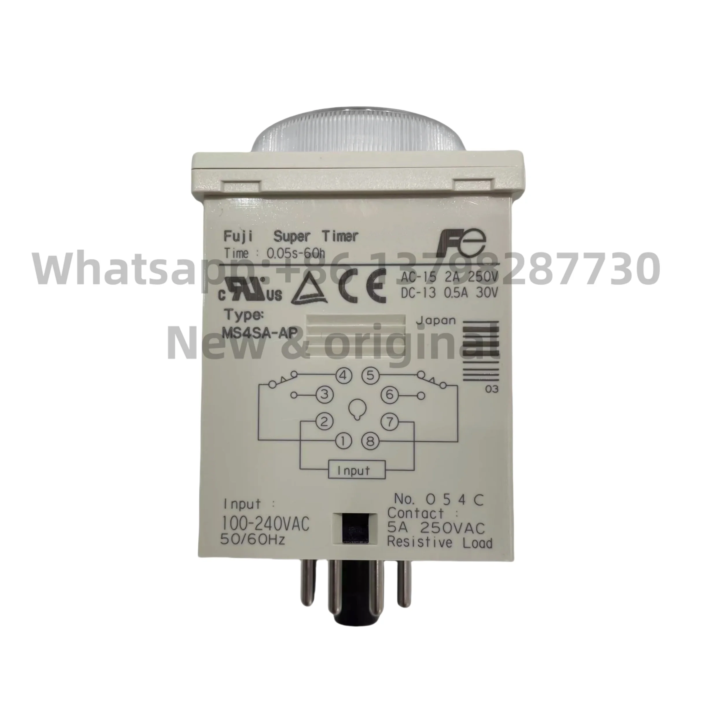 Nieuwe Originele Relais MS4SA-AP (Power On Delay) 100-240vac