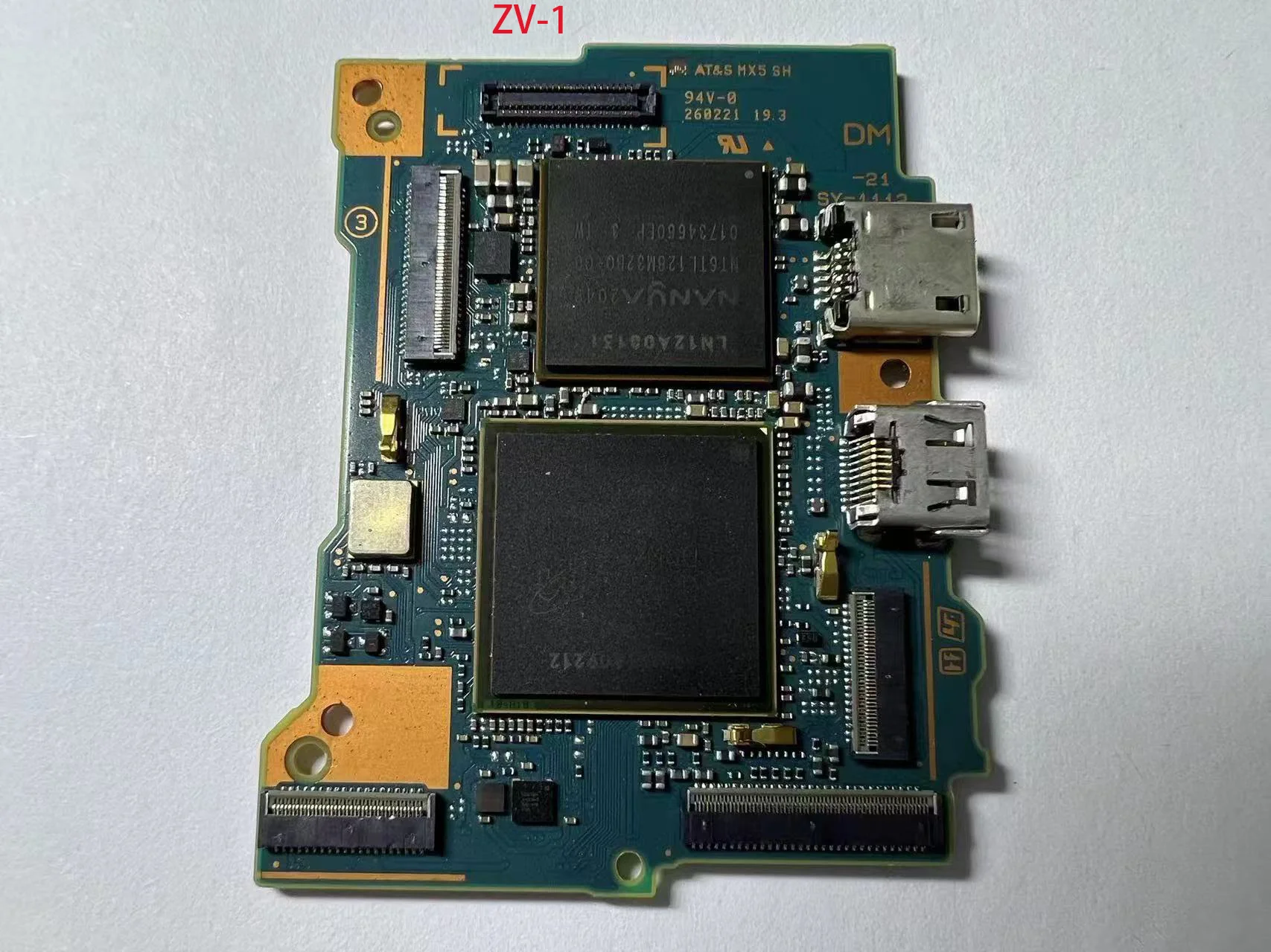 Para SONY ZV-1 placa principal placa-mãe PCB para peça de reparo para câmera