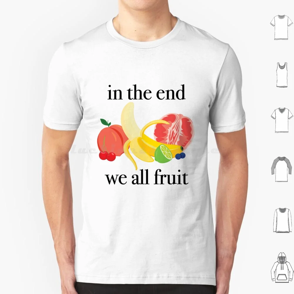 

We All Fruit Pride T Shirt Cotton Men Women DIY Print Pride Fruit