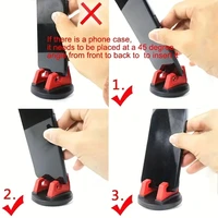 360° Rotatable Mobile Phone Holder Car Bracket Non-Slip GPS Navigation Car Mount Stand Support in Car Universal for All Phones 4