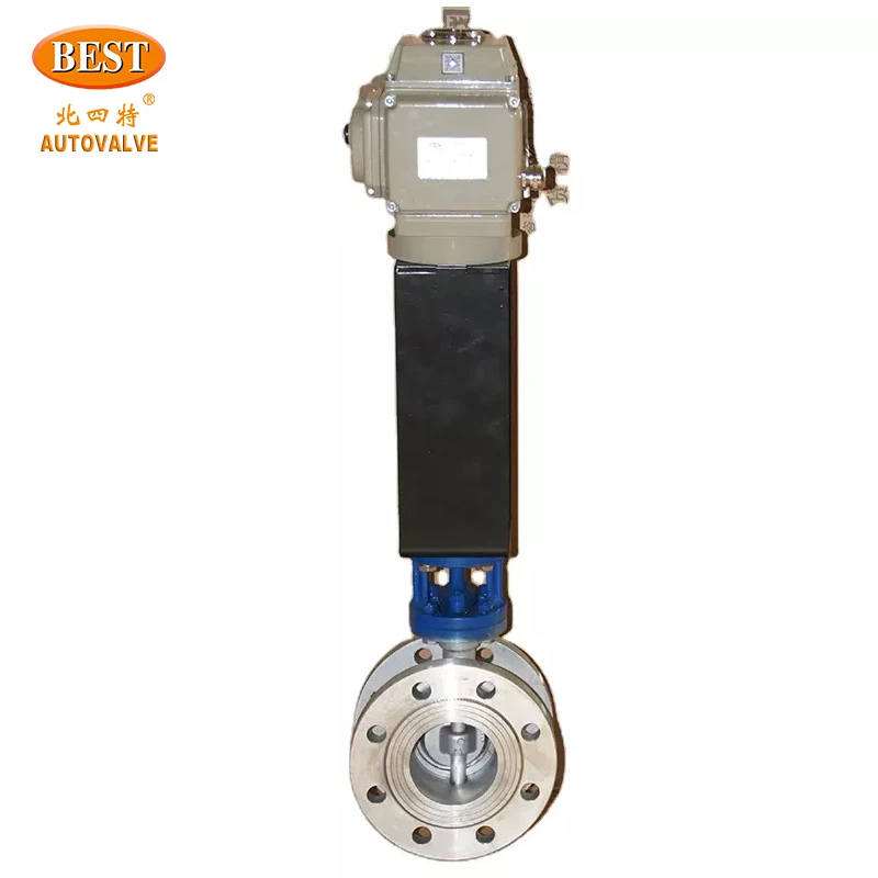 Open Closed Type C813-B Stainless Steel Electric Tri-eccentric Hard-seal Butterfly Valve