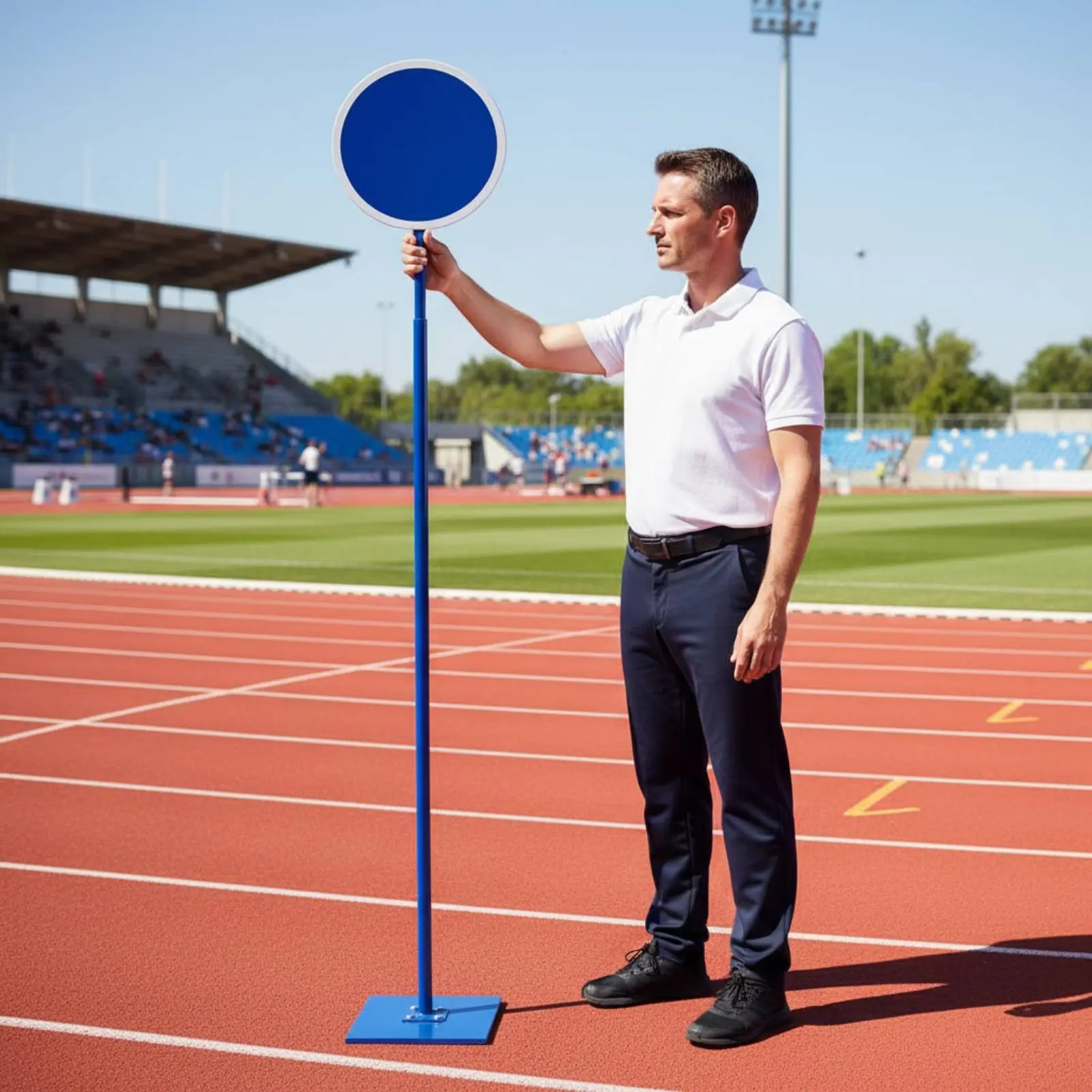 

Athletics Starting Podium Thickened Track Starting Stand Sports Equipment Stable Base