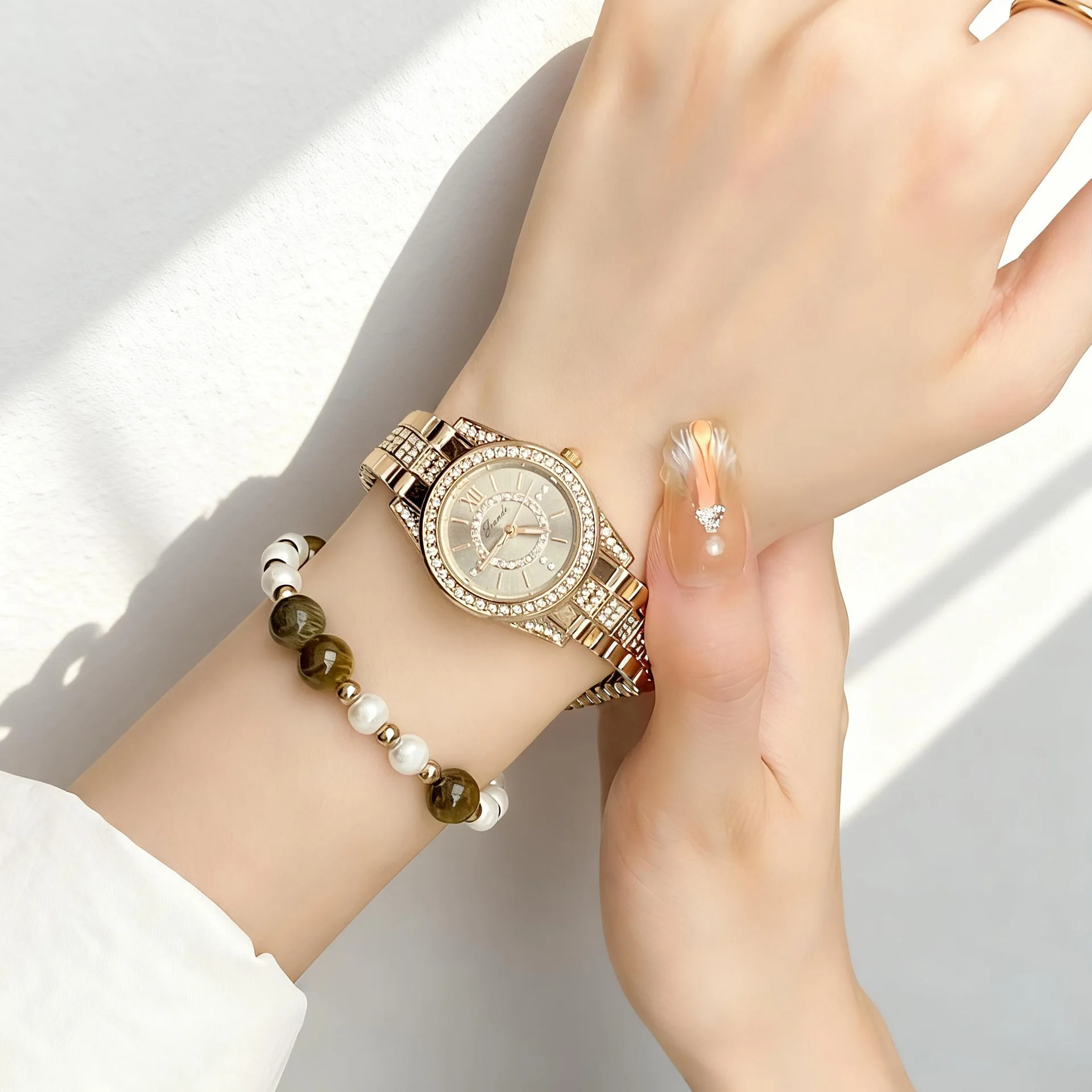 New Women'S Watch, Stylish And Sophisticated Quartz Wristwatch For Women, High-Quality Selected Watch, Fashionable Quartz Watch.