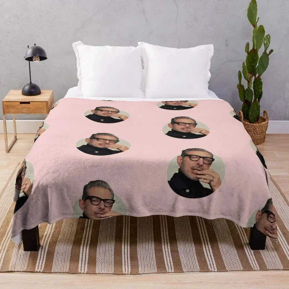 

Jeff Goldblum Throw Blanket Reusable Durable Soft Blanket for All Seasons