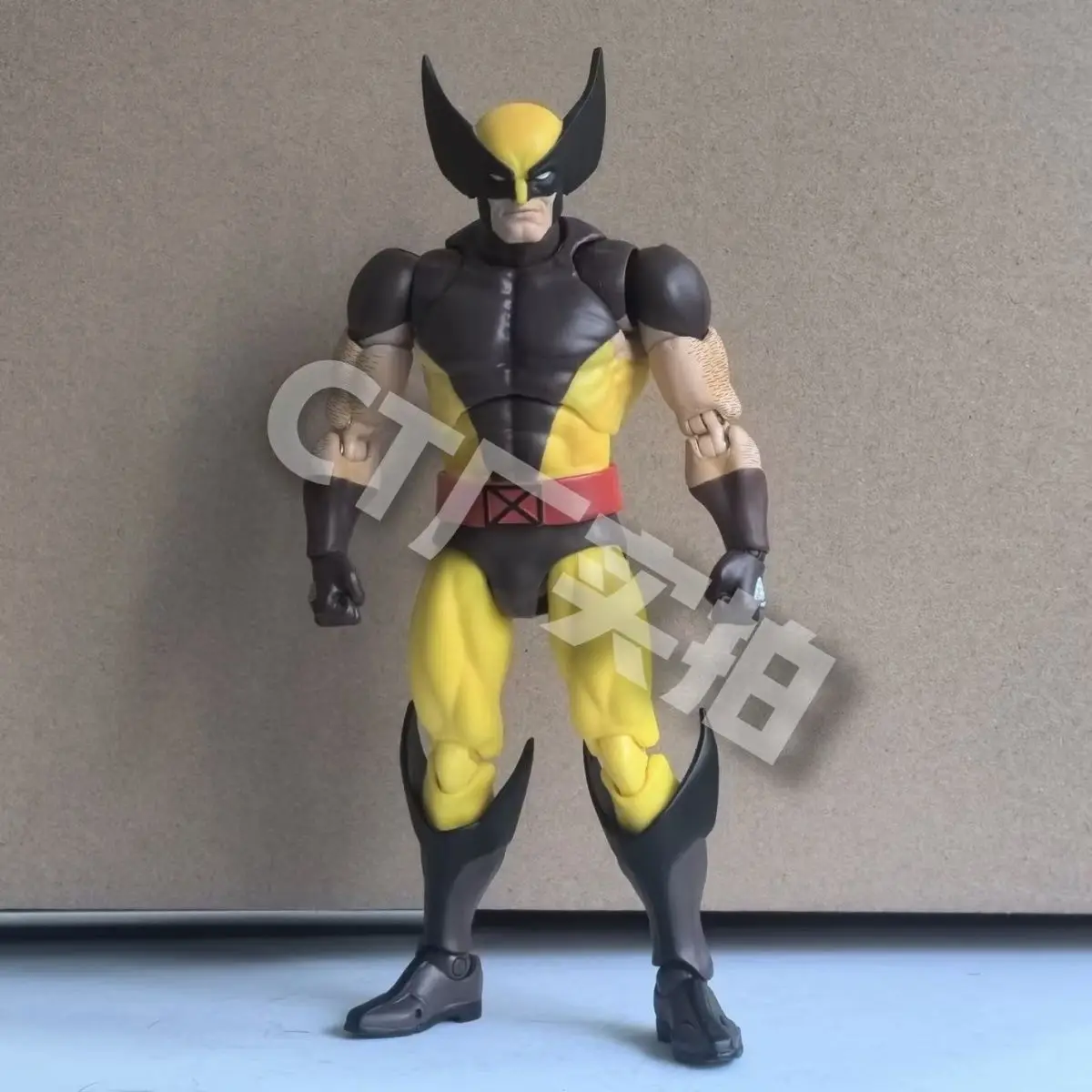 Ct Toys Wolverine Figure Brown Comic Mafex 138 X-Men Anime Action Figure Shf Figurine Model Statue Toys Christmas Gifts