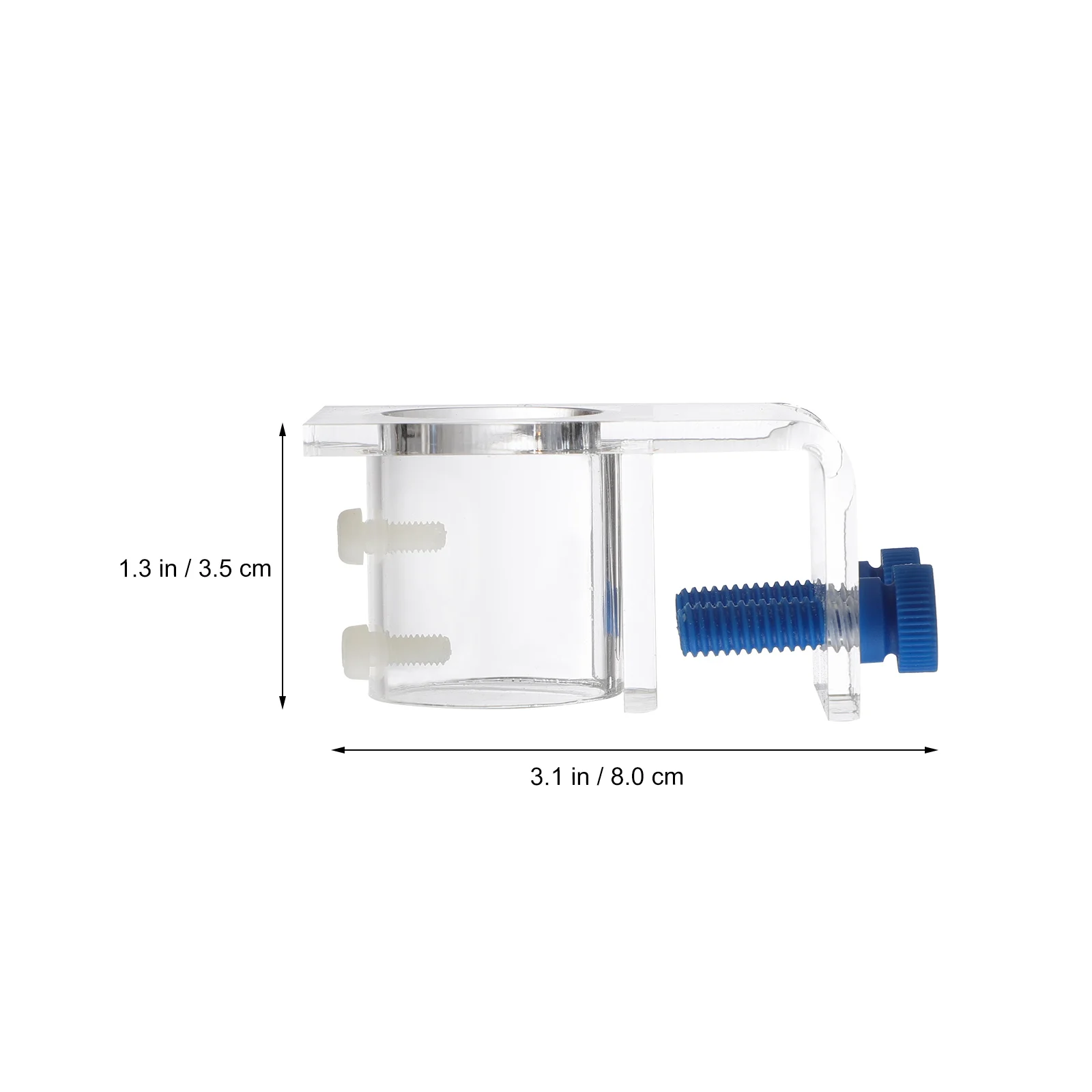 

Fish Tank Hose Holder Clear Aquarium Water Pipe Bracket Clamp Fixing Clip Mounted Durable Long Service Life Easy Install Pet