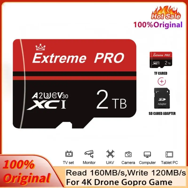 Карта памяти Micro TF SD, класс 10, V30, A2, U3