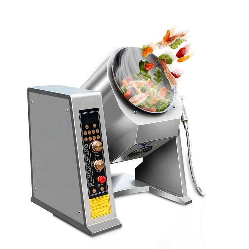 Electric Robotic Cooking Machine Automatic Tabletop Intelligent Automatic Cooking Machine