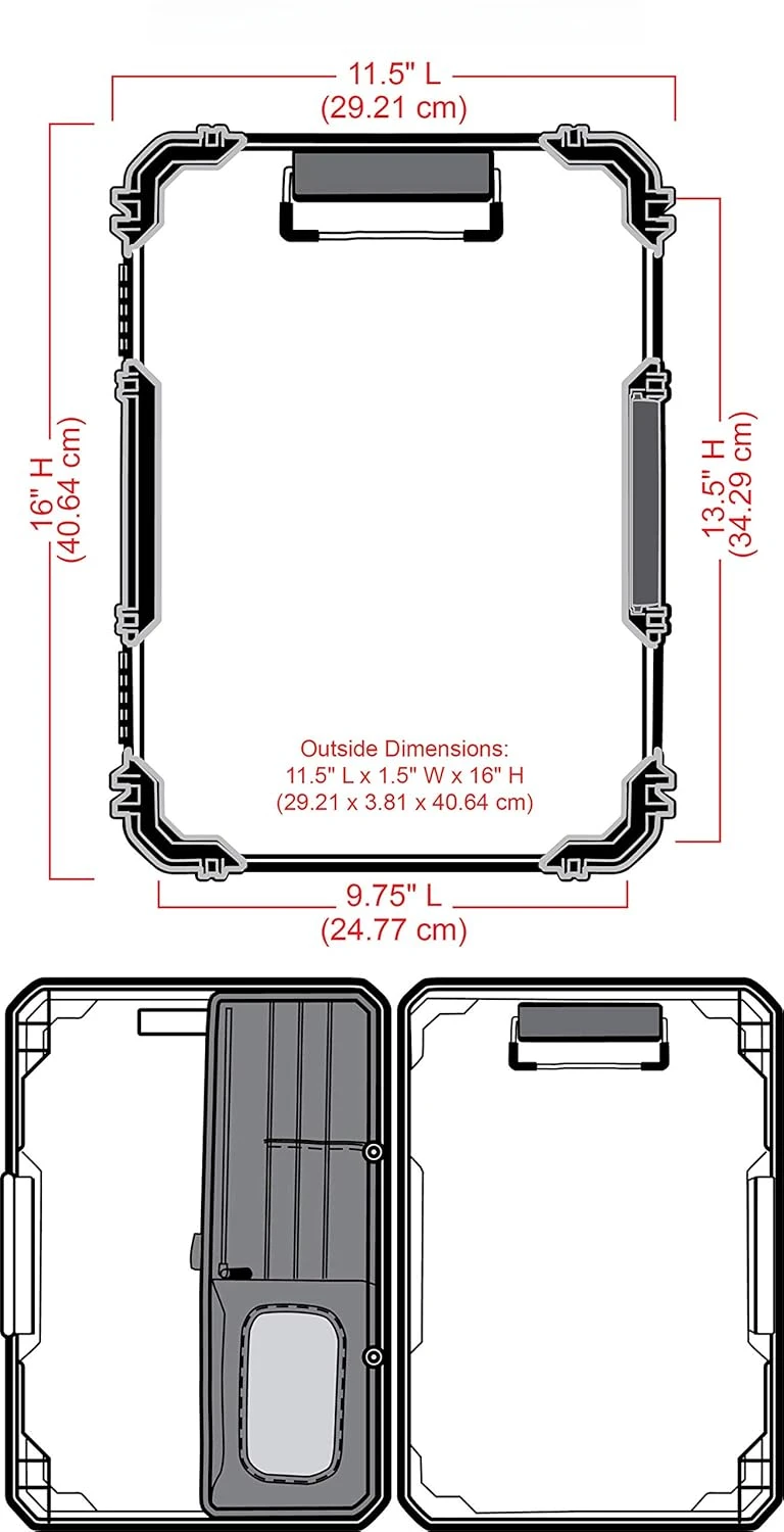 Sketch Board, Portable Drawing Surface with Internal Art & Craft Storage,  storage box  organizer