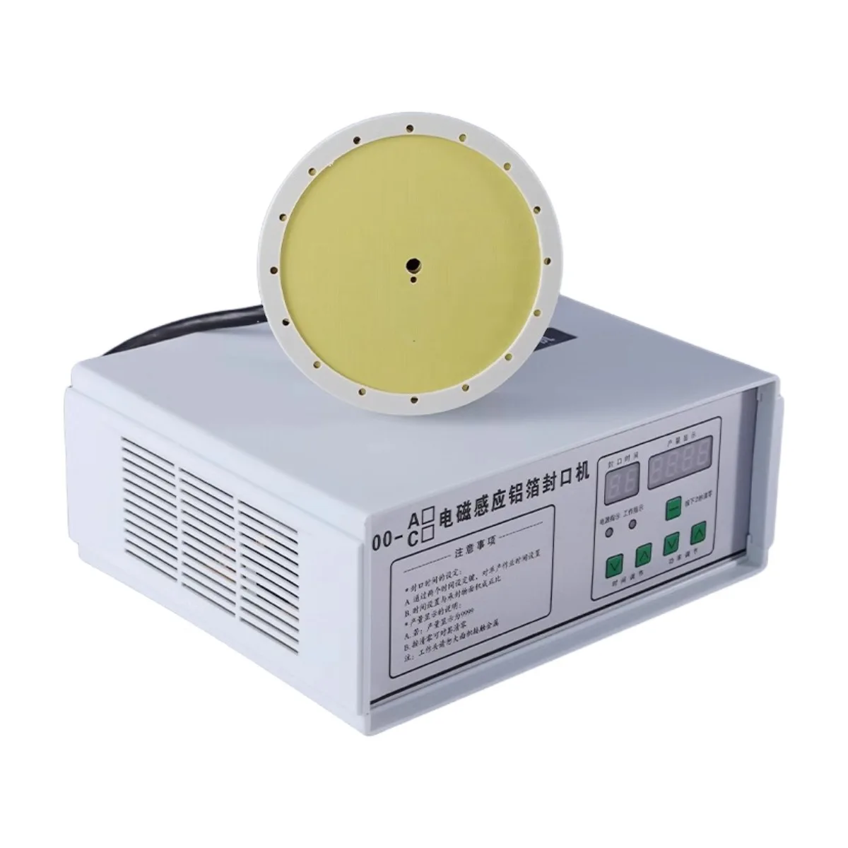 DGYF-300A التعريفي الألومنيوم احباط الختم المعدات باليد آلة السدادة 20-90 مللي متر ختم القطر