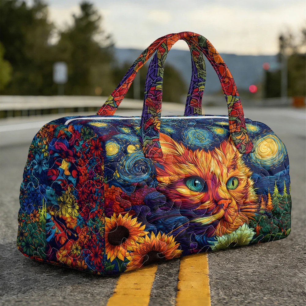 

3D Printed Quilted Travel Bags Handbag Fashion Personalized Gifts Sport Bags Custom Tote Bag Training Bag Beach Hiking Camping