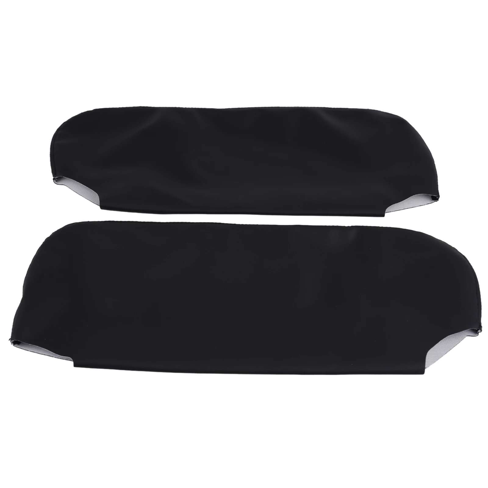 

Для Camaro и Firebird 9302, черный кожаный солнцезащитный козырек из микрофибры, сменный передний левый и правый положения