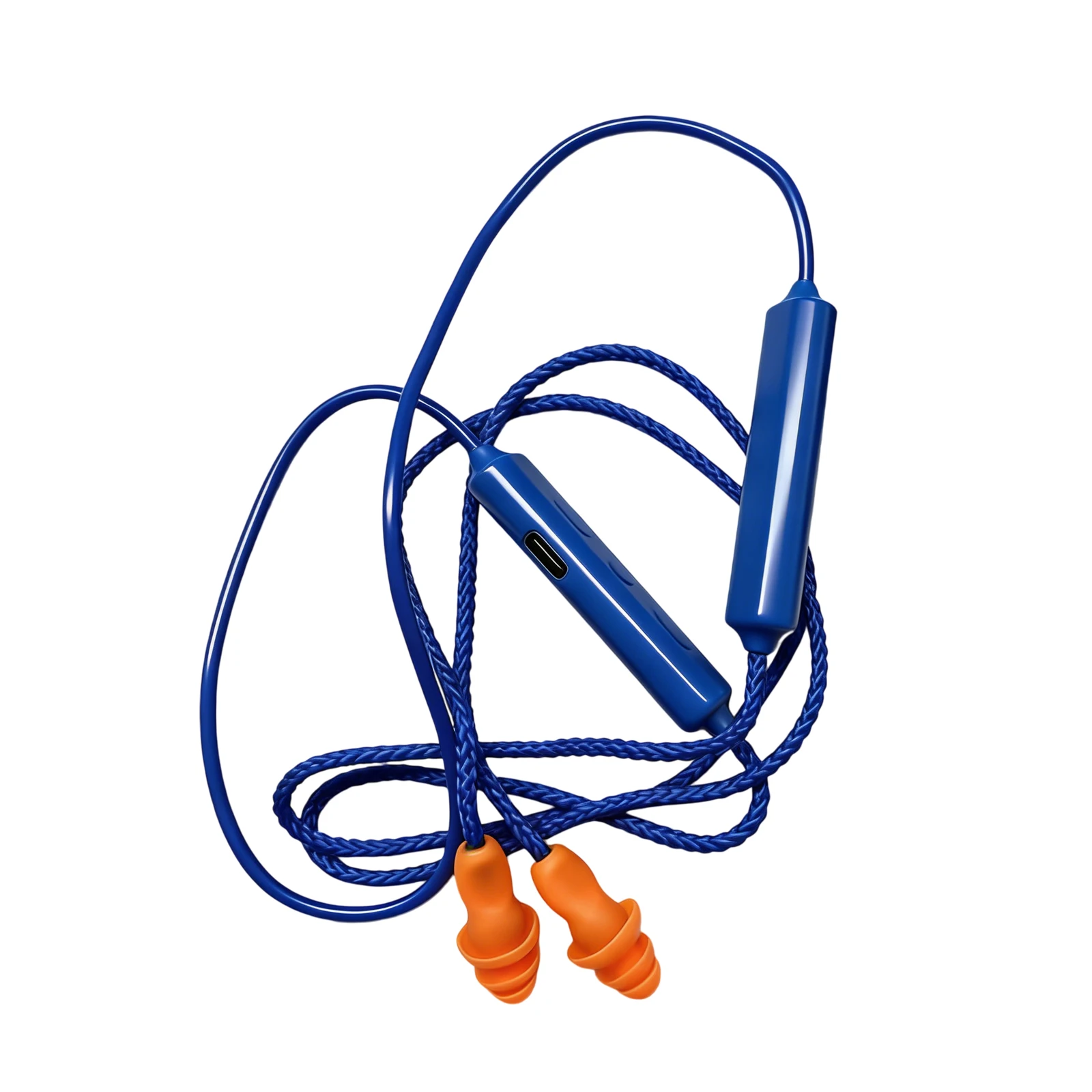 Bluetooth-compatible Safety Earplugs Noise Reduction Neckband Wireless Earbuds Earplug for Industrial Workout Running Sports