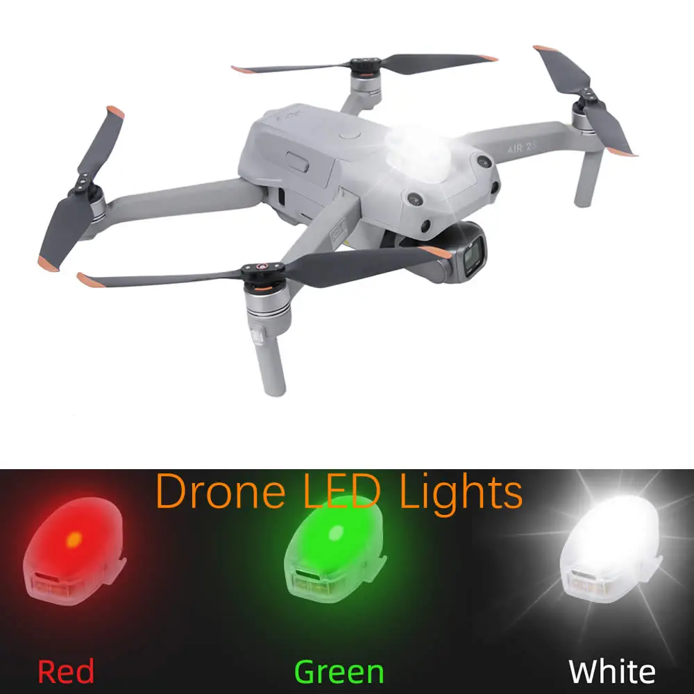

Светодиодная лампа-стробоскоп для DJI Mavic Air 2S /fpv /dji Mini 3 Pro