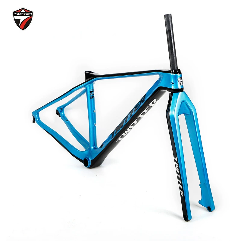 TWITTER-M8 Carbon Fiber Mountain Bike Frame, T900 Bicycle Frame, Quick Release Version, Barrels Pumping, 12x142, 148mm, New