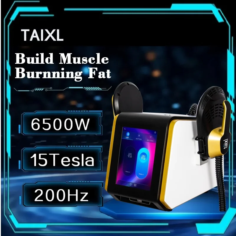 

NEW EMS 6500W 15 Tesla Fat Removal Contouring Muscle Electric Stimulation TAIXL Body Sculpt Slimming Muslim Sets Machine