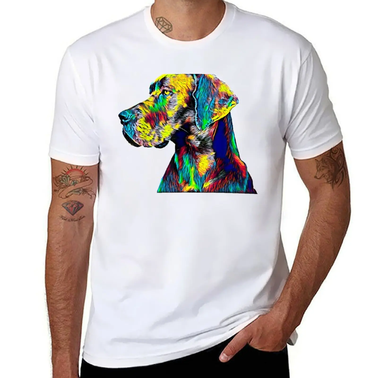 

Great Dane Dog T-Shirt printed t shirts for man funny t shirts dark humor T-Shirt