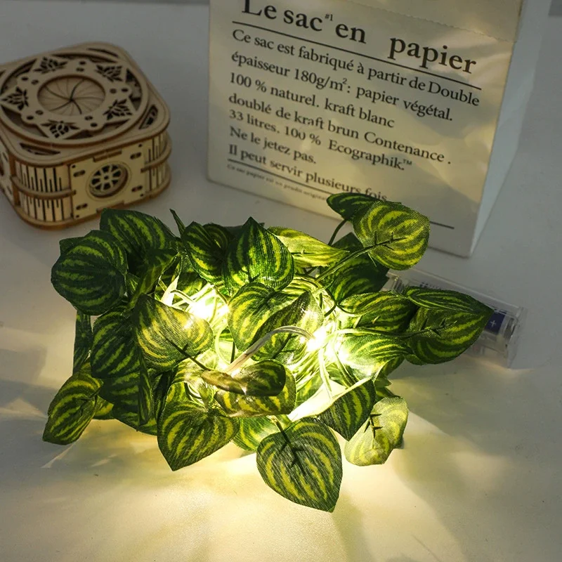 

LED Fairy String Lights 2M/5M/10M Maple Leaf Garland Christmas Fairy Lights for Fence Home Bedroom Wall Patio Wedding Decoration