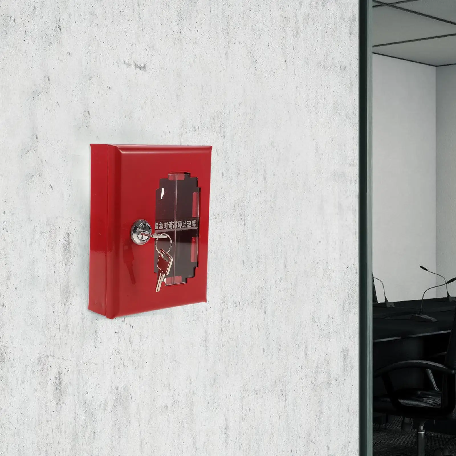 Fire Key Box Lock Boxes for Keys Emergency Door Locker Other Display Items Holder