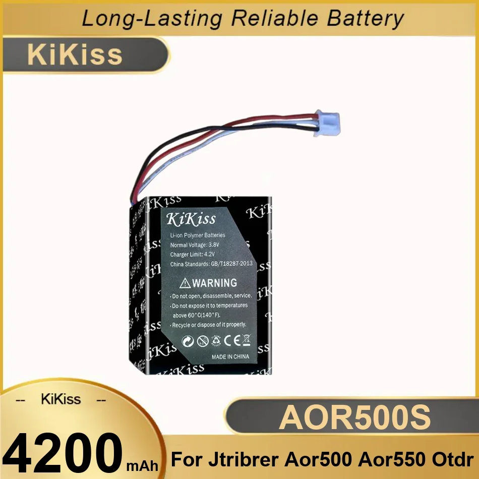 

High-Capacity Long-Lasting AOR500S 4200mAh Fiber Optic Test Equipment Battery For Jtribrer AOR500 AOR550 Otdr