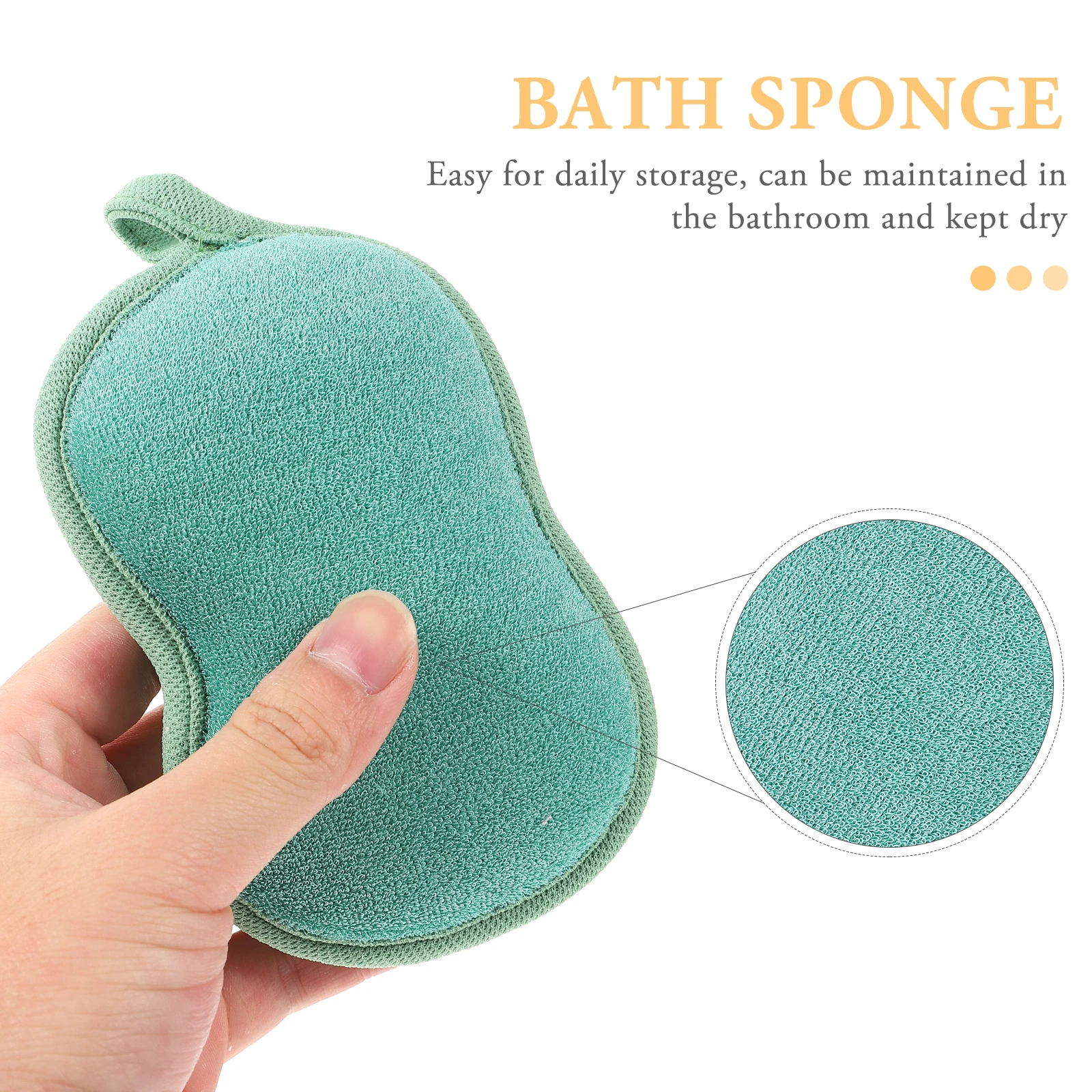 

4pcs Baby Bath Set Bright Color Soft Filament Kids Sponge Brushes Shower Sponge Body Sensitive Skin Foam Maker