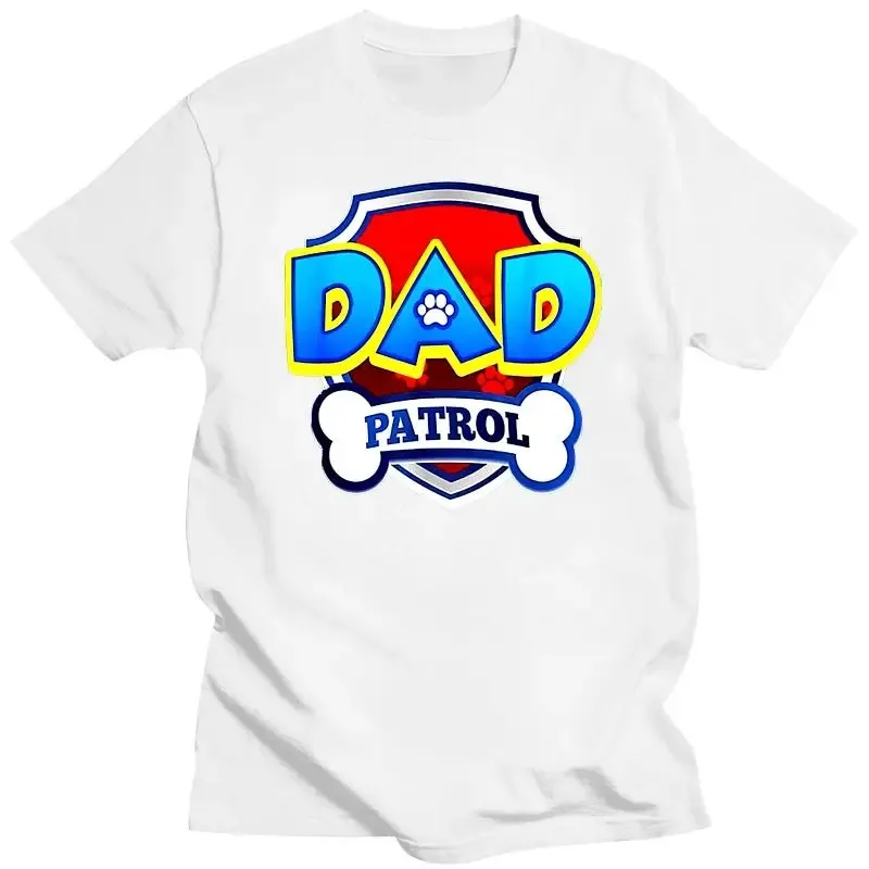 Mens Clothing Dad Patrol Shirt Dog Funny Gift Birthday Party Black T-Shirt Size S-4Xl Birthday Gift Tee T Shirt for Men Tops