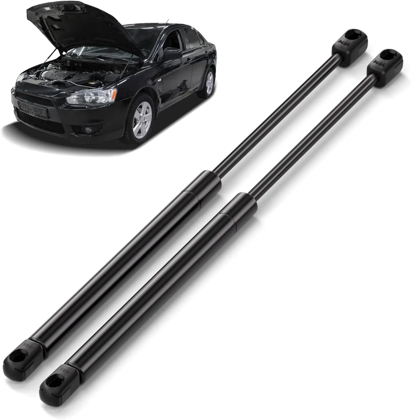 

Hood Gas Struts Compatible with 1998-2002 Honda Accord All Trims, Lift Support Shocks 5-Min Install Exact OEM Replacement 2-Pcs