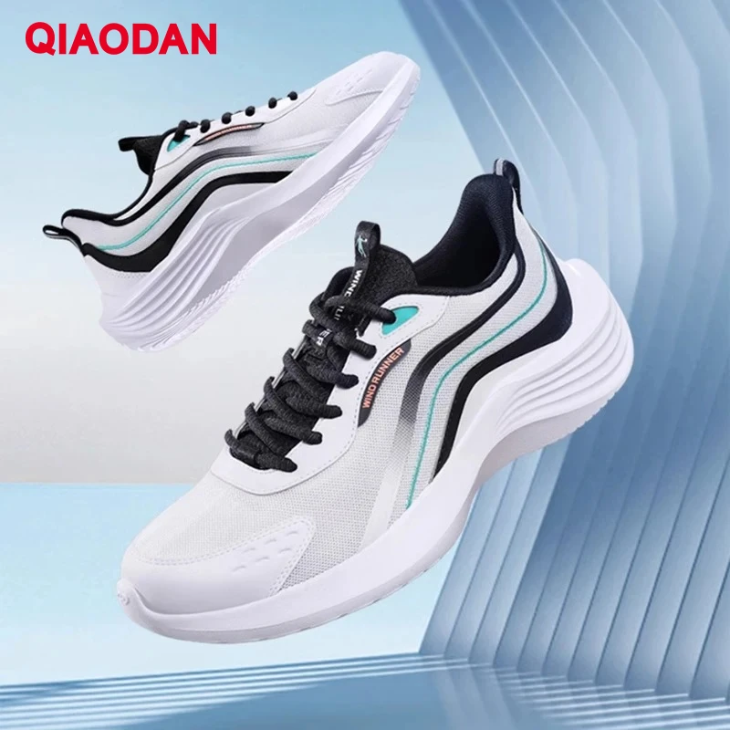 

Мужские кроссовки QIAODAN Meah, новинка 2025, дышащие, легкие, нескользящие, амортизирующие, кроссовки на мягкой резиновой подошве XM45210219A