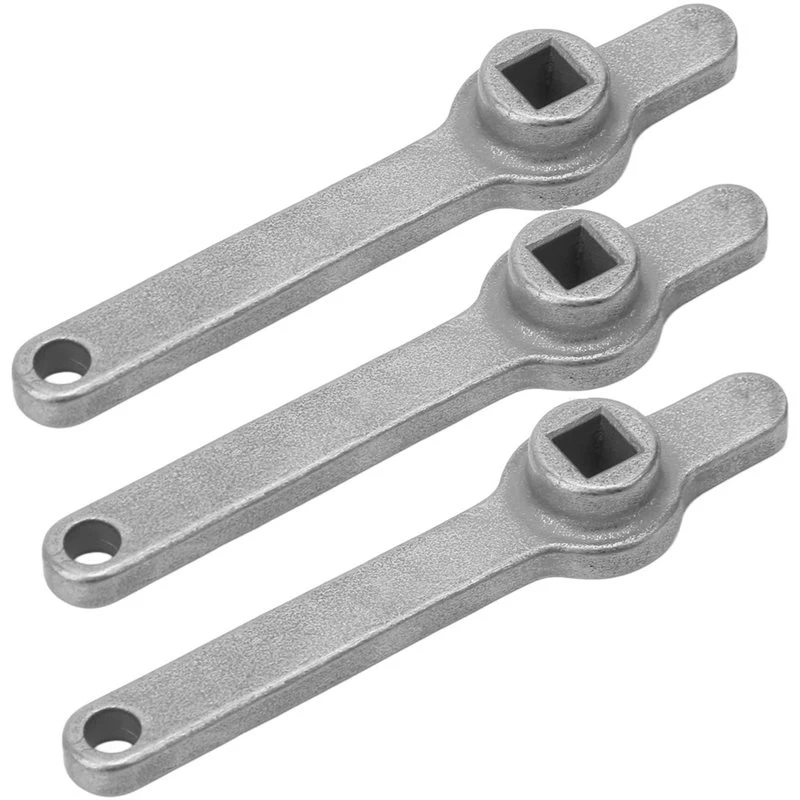 T19C Anti Corrosion Stainless Steel For Heating Valve Radiator Air Outlet Handle Square Integrated Air Outlet Wrench
