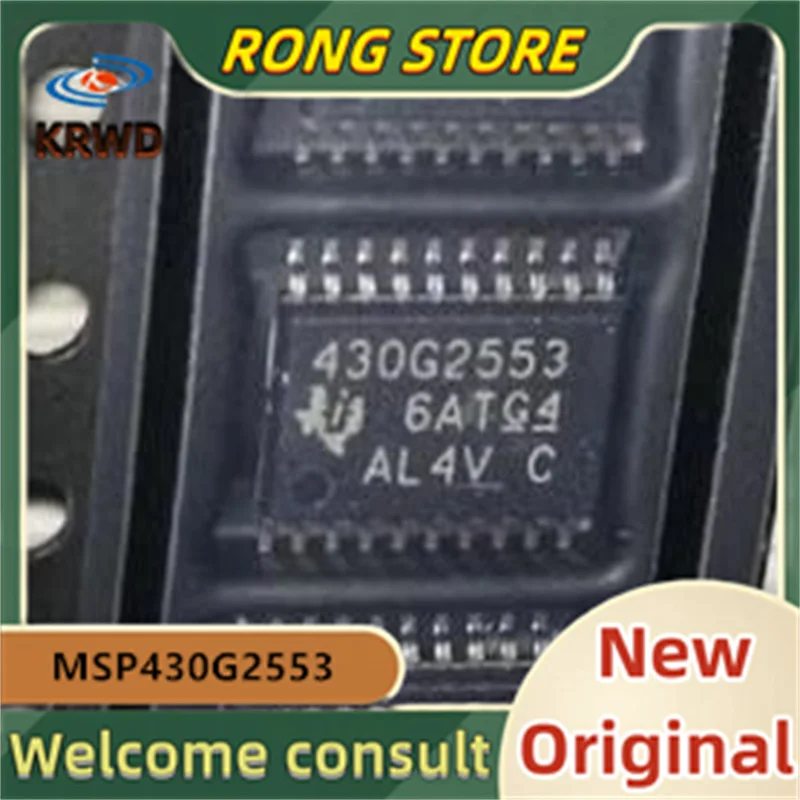 

10 шт., фотовспышка 430G2553 MSP430G2553IPW20R MSP430G2553