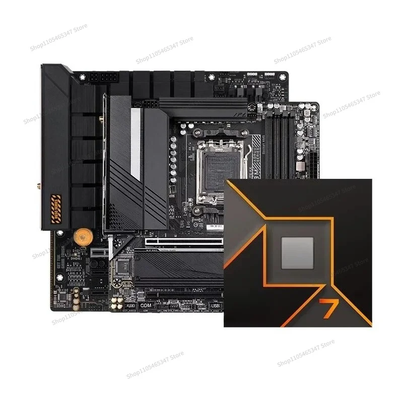 For 9000 Series R7 9700X Boxed Processor CPU Boxed B850/X870 Main Board Accessories