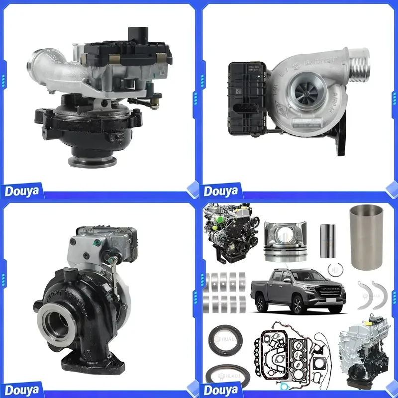 Changan Hunter F70 Pickup Turbocharger X10000707 Yunnei D20TCID Truck Engine PC201017-0801 Genuine Parts