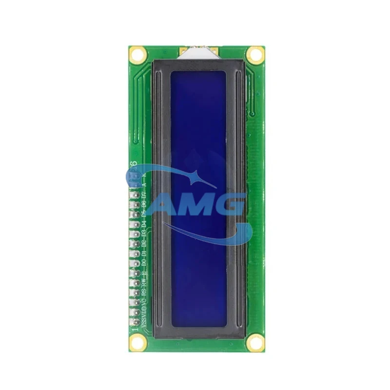 1 unidad LCD1602 1602 módulo LCD azul/amarillo verde Pantalla 16x2 caracteres pantalla LCD PCF8574T PCF8574 IIC I2C interfaz 5V para ardui