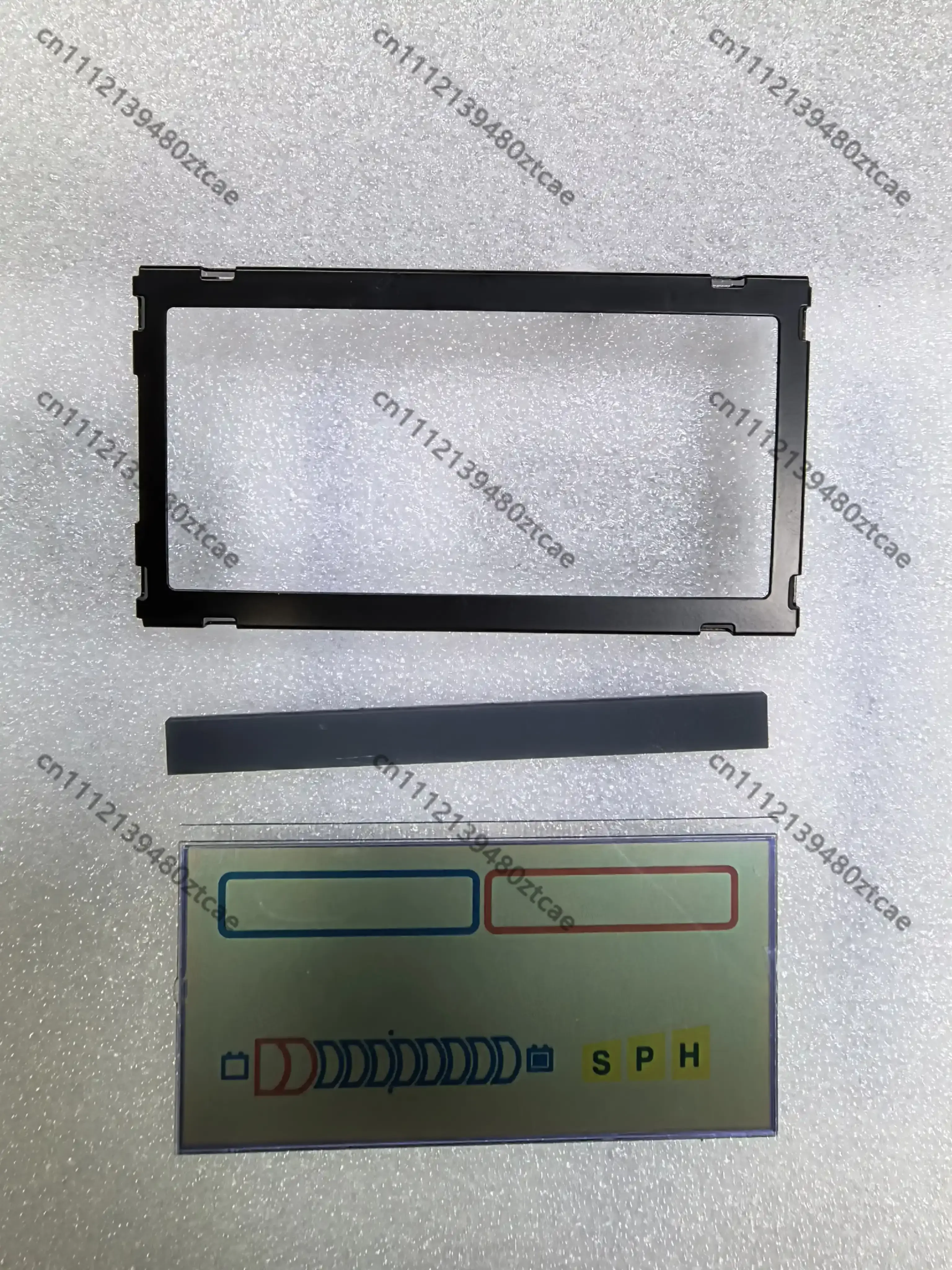 Electric Forklift Instrument Panel Display Glass Spare Parts Compatible With 7FB 7FBR 7FBE Series Forklift Dashboard Glass