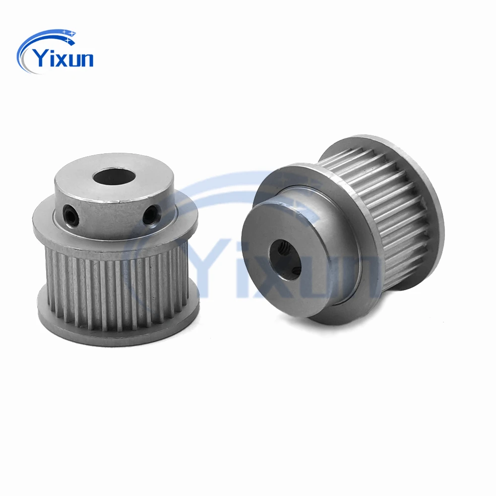 30 Teeth HTD 3M Timing Pulley Bore 4/5/6/6.35/7/8/10/12/12.7/14/15/16mm For Belt Width 6/10/15mm Synchronous Wheel Pulley Keyway