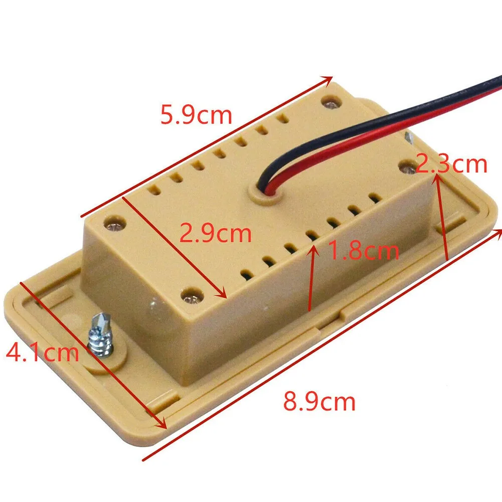 Auto Charger Outlet Dual Usb-uitgang Poorten Stopcontacten 3.1A Opladen Onderdelen Accessoires Voor Camper Rv Caravan Camper