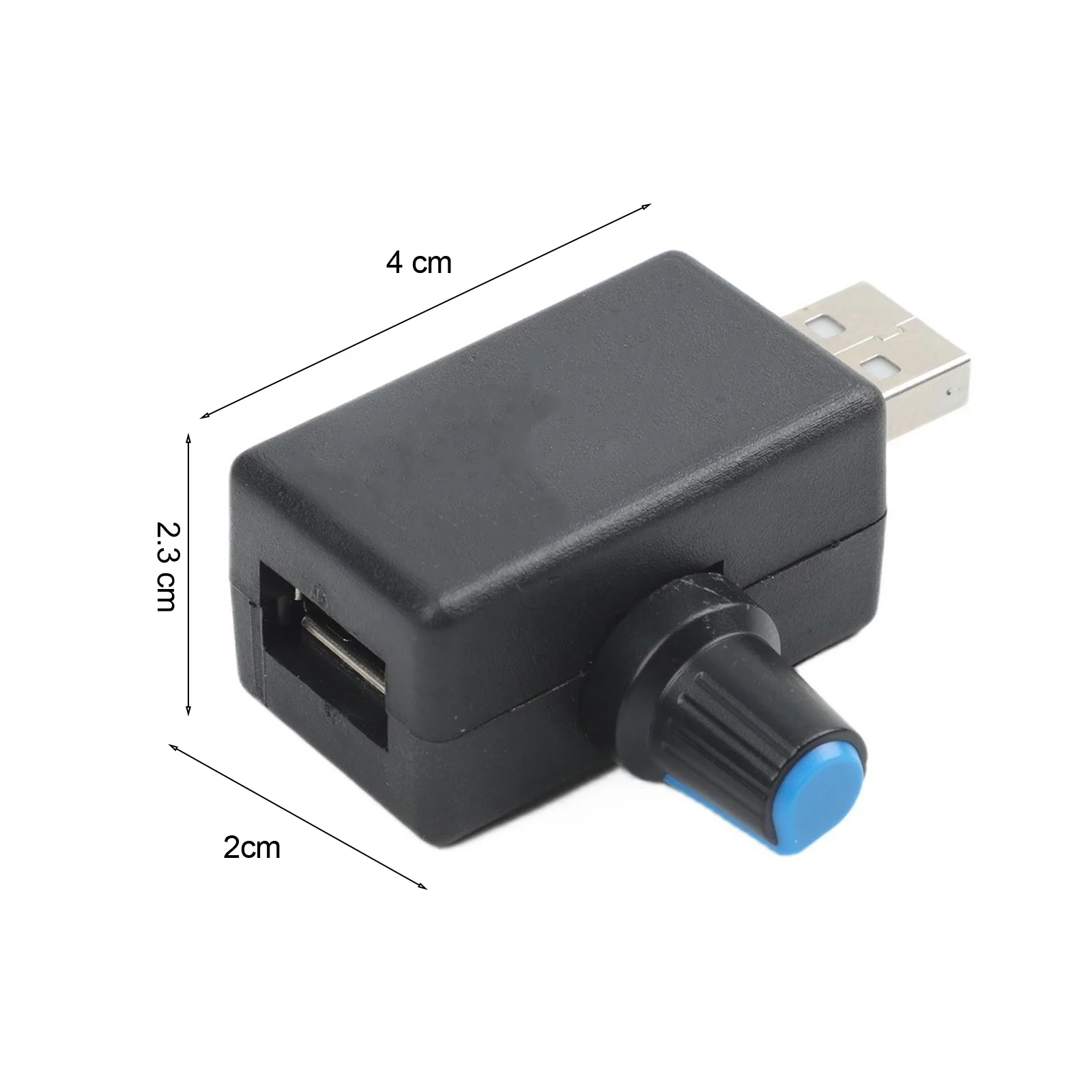 USB For 5V Adjustable Regulator for Cooling For Fans with Smooth Knob Control and Reliable Voltage Regulation USB