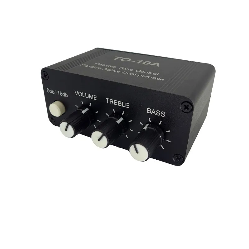 NE5532 Audio Signal Preamplifier, Passive Tone Control, Stereo Música Heaphone, Amplificador Board, Treble Bass Volume Control