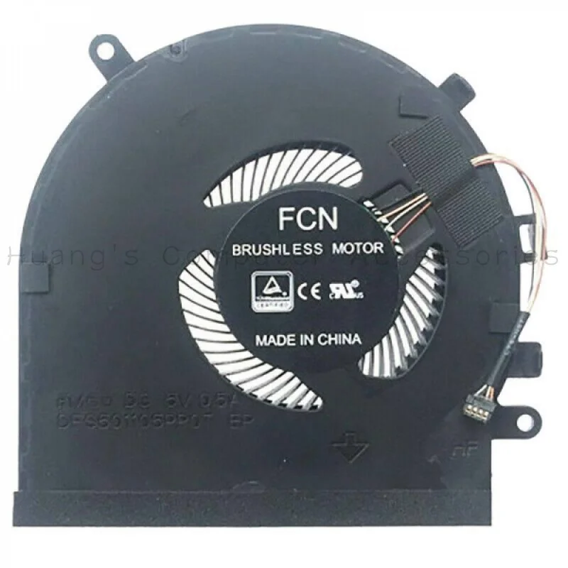 SS+Original New CPU Cooling Fan For Razer Blade 15 Rz09‑02705g75 GTX1060 1070, Strictly‑Tested Replacement Part