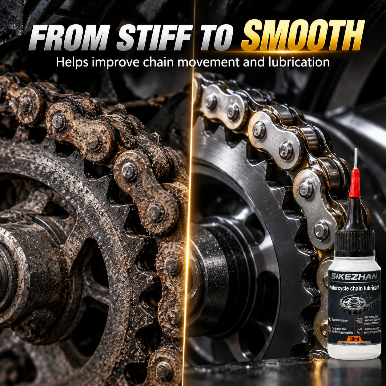 Motorcycle Lubricating Oil Hig - Motorcycle Gear Oil For Chain 评论和价格
