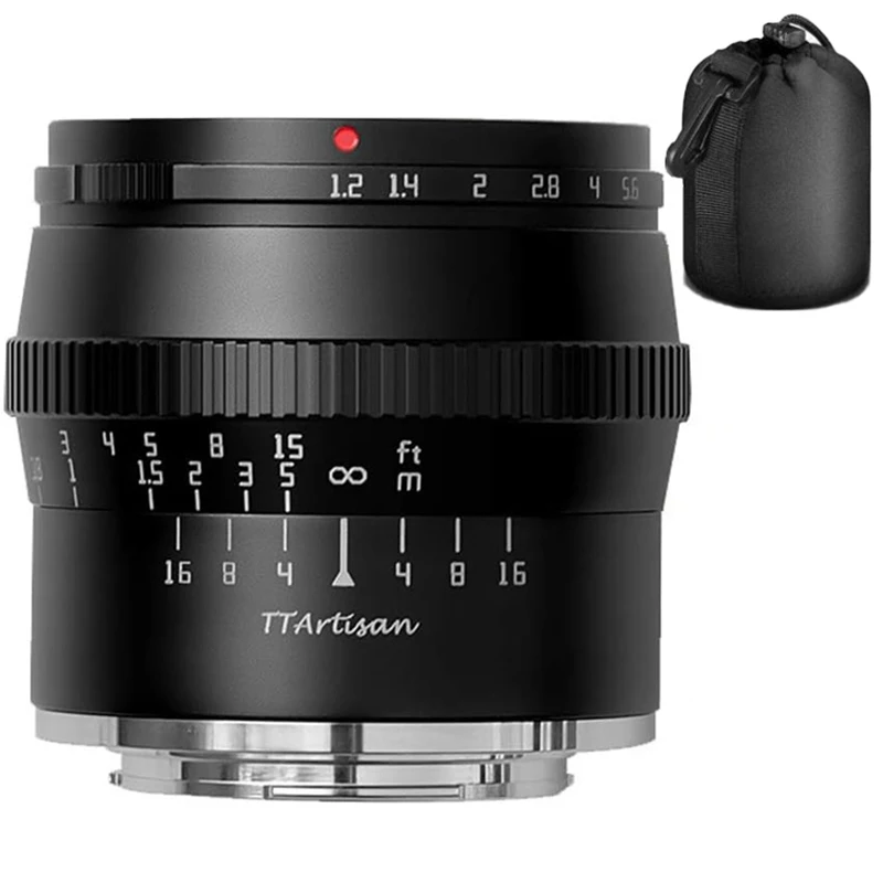 

TTArtisan 50mm F1.2 APS-C Large Aperture Manual Focus Lens for Sony Fuji Canon Nikon Leica Panasonic