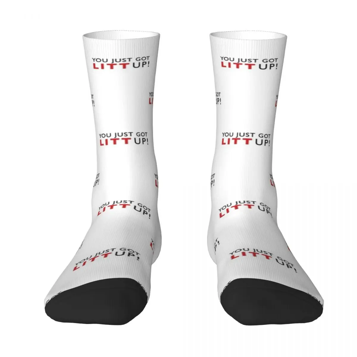 

Suits, You Just Got Litt Up Socks sport men cotton high quality Men's Socks Women's