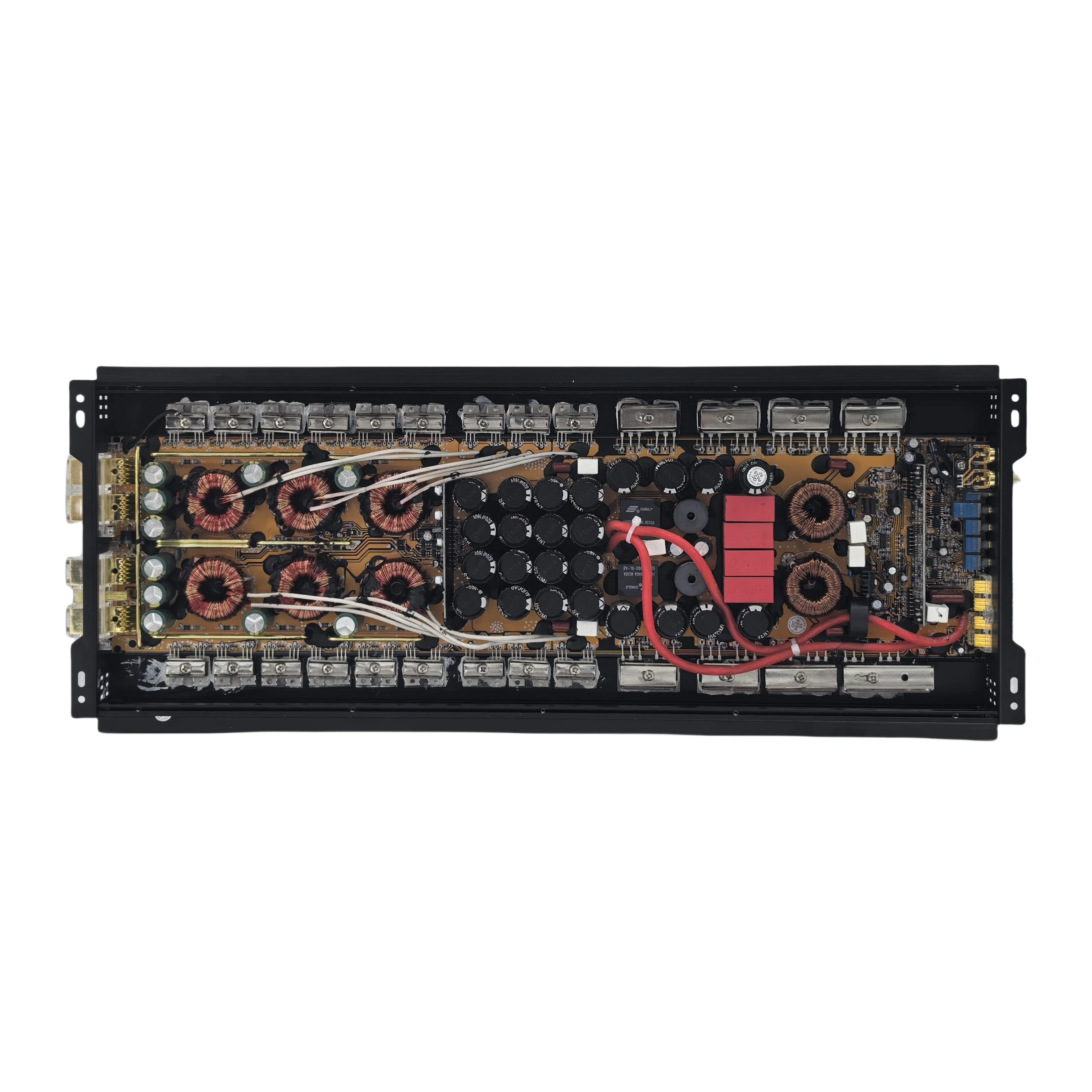 

Manufacturers OEM High Power 6500W Car Audio Amplifier Mono Board Class D Aluminum 1 Channel Subwoofer Korean Car Amplifier