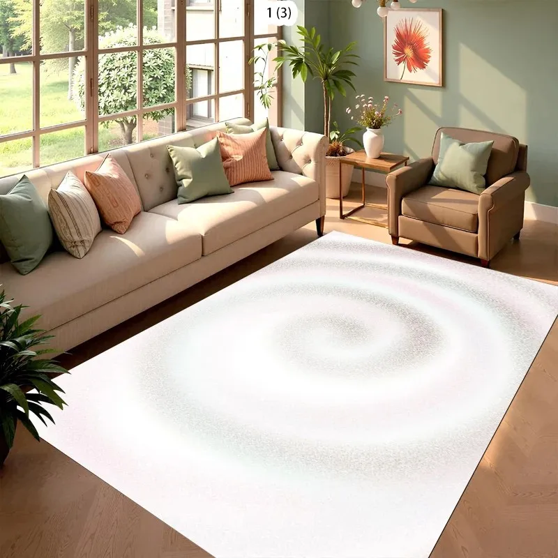 Galaxy Print Nebula Rug, Non-slip Soft Plush for Living Room Bedroom Decor