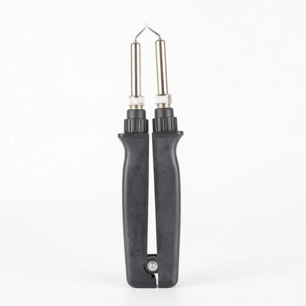 For Gordak 902 Soldering Handle Dual Core Ceramic Heating System Electric Iron Clamp Tweezers Precision Repairing Appliance