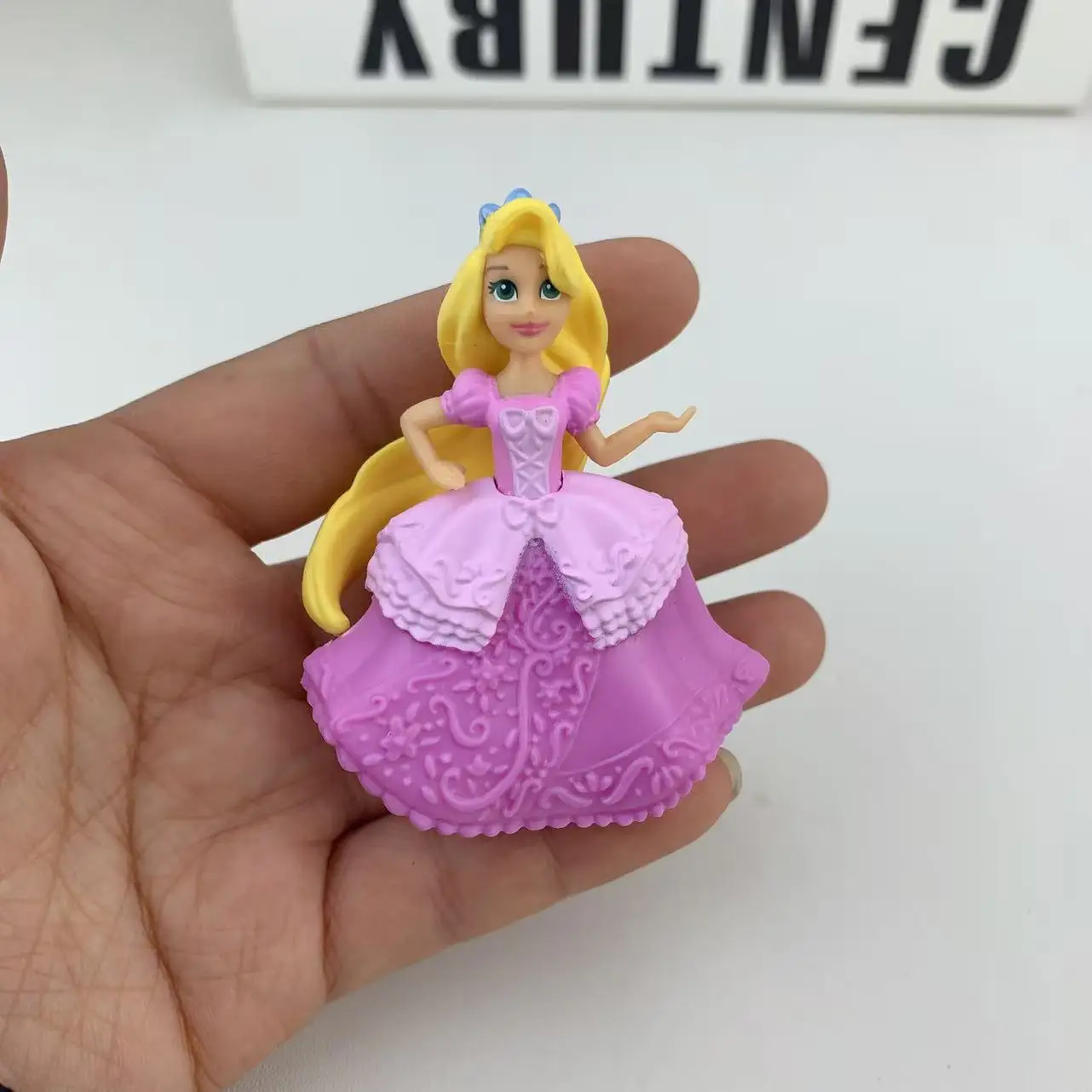 ديزني الأميرة ارييل رابونزيل سنو وايت مولان ياسمين بوكاهونتاس شخصيات الحركة الصغيرة دمى كعكة توبر هدايا عيد ميلاد للأطفال #2