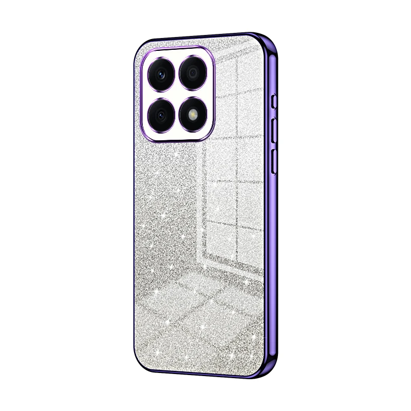 Luxury Electroplated Glitter Case For Honor X8B Back Cover Anti-fall Lens Full Cover For Huawei Honor X8B Bumper Funda