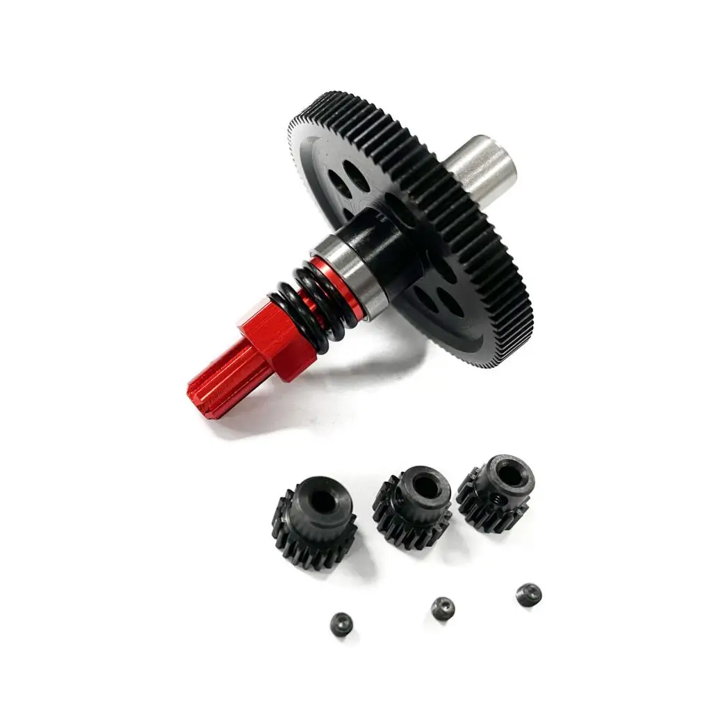 

RCGOFOLLOW Steel Gear RC Upgrade Part Rc Gear For 1/10 ARRMA SENTON 3S RC Car Part RC Car Accessories Replacement Parts Black