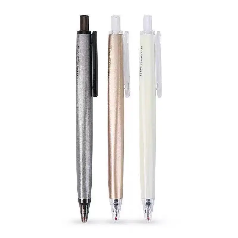 H3701 high-density push gel pen triple density low center of gravity heavy feel high-end signature pen Glass fountain pen