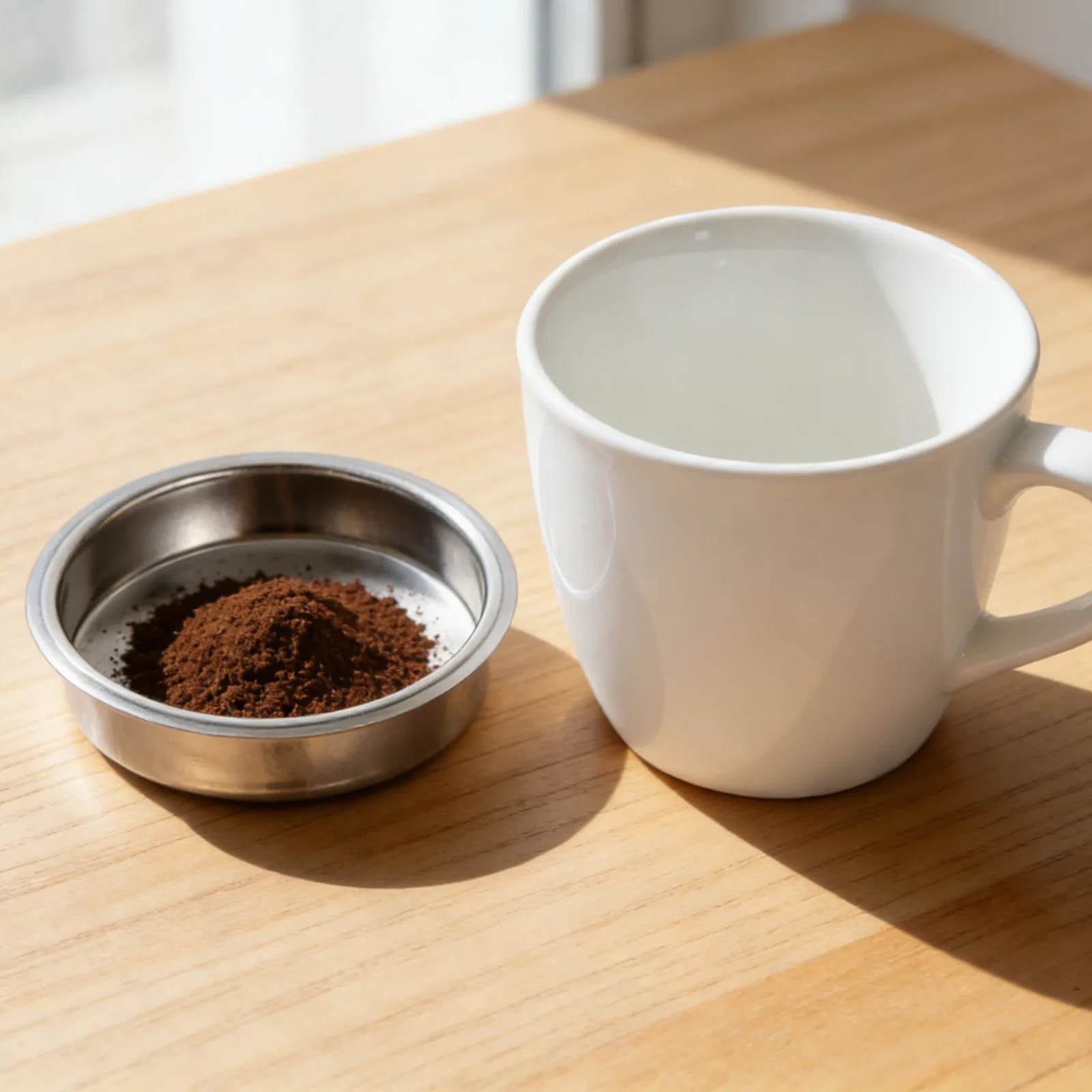 Kit com 3 Filtros Cegos Universais de 51mm em Aço Inoxidável para Máquina de Café - Disco de Retrolavagem e Cesto Portafilter para Máquina de Espresso